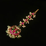 MT-121 - Jadau Kundan Mangtika with Emerald