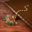 MT-123 - Jadau Kundan Mangtika with Emerald