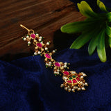 MT-127 - Jadau Kundan Mangtika with Emerald