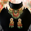 NK-179 - Jadau Kundan Necklace with Emerald