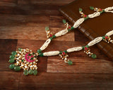 NK-183 - Jadau Kundan Necklace with Emerald