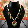 NK-183 - Jadau Kundan Necklace with Emerald