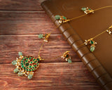 NK-206 - Jadau Kundan Necklace with Emerald