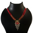 NK-214 - Jadau Kundan Necklace with Emerald