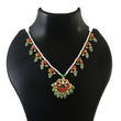 NK-216 - Jadau Kundan Necklace with Emerald
