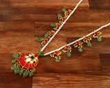 NK-217 - Jadau Kundan Necklace with Emerald