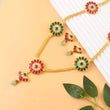 NK-223 - Jadau Kundan Necklace with Emerald