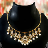 NK-236 - Jadau Kundan Necklace with Emerald