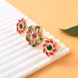 RG-112 - Jadau Kundan Ring with Emerald